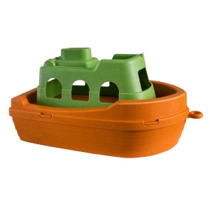 Anbac Toys - Veerboot, oranje/groen