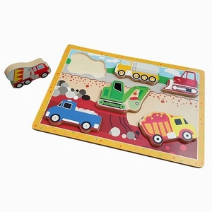 Puzzel Bouwplaats dikke stukken (1,3cm)
