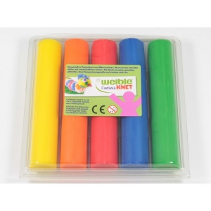 Fantasia Kneedwas Rol 5 kleuren totaal 500 gram