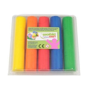 Fantasia Kneedwas Rol 5 kleuren totaal 500 gram