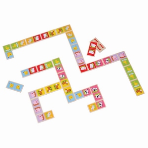 Domino - Boerderij - 28 stuks - Lelin Toys
