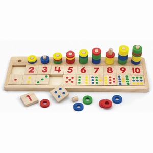 Tel- sorteerspel - Match de getallen - Viga Toys