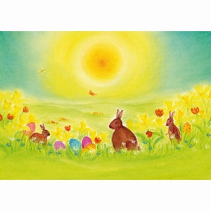 Poster A4 - Paasweide - per 5 stuks (prijsverlaging -50% )