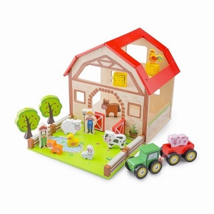 Boerderij Speelset van Hout - New Classic Toys
