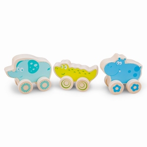 Wheelie Safari Animals, set van 3