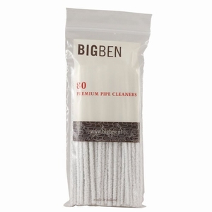 Pijpenrager 16cm Wit - zakje 80 stuks - BigBen