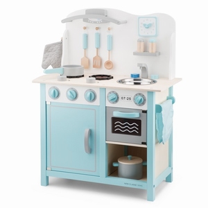 Keuken - Bon Appetit - DeLuxe - Blauw - New Classic Toys