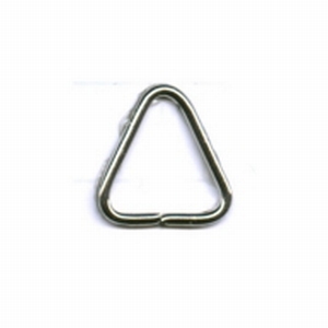 Aanbuigtriangel groot 14mm zilver 20 stuks (tbv 50mm en >)