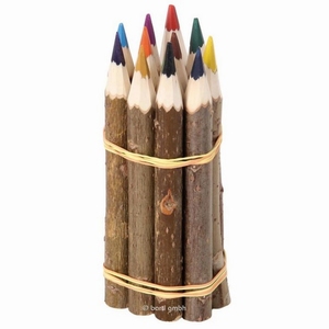 Kleurpotloden set 12 kleuren Boomstam, uitverkocht