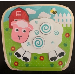 Puzzel (6 stukken) Schaap, uitverkocht