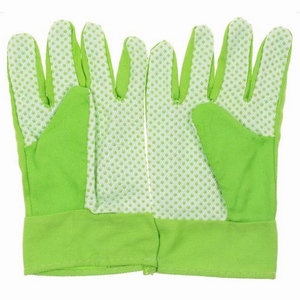 Tuinhandschoen voor kinderen groen; maat 6,5'
