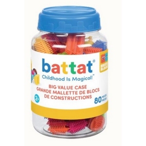 Bristle Blocks - in Jar - 80pcs