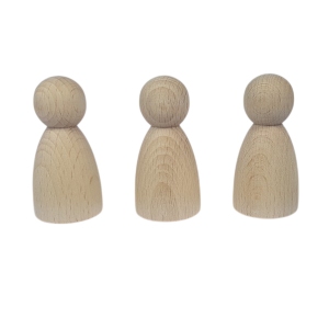 Kegelpoppetje - Bol 60x30 mm