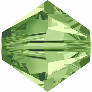 Swarovski Beads 4 mm Xilion Peridot 214 zakje 100 stuks