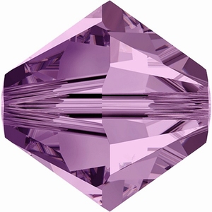 Swarovski Beads 4 mm Xilion Light Amethist 212 zakje 100 st