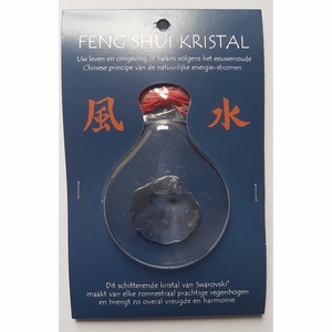 Feng Shui Kristal - Schelp 28mm