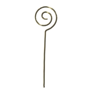 Staf metaal Goud kleurig 8 cm doos 100 stuks