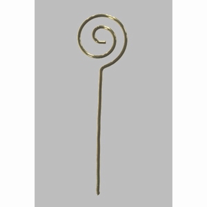 Staf metaal Goud kleurig 8 cm doos 100 stuks