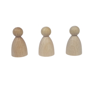 Kegelpoppetje - Bol 30x18 mm