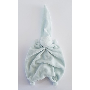 Badstof Dotje, Blauw Licht, nieuw !