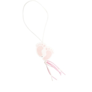Gelukspoppetjes Babyvoetje Roze 100 stuks (14162)