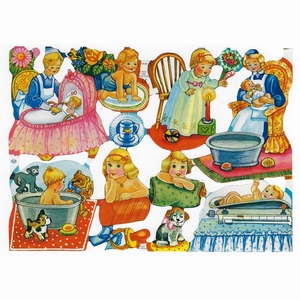 Poëzieplaatje (10st) Spelende kleuters 2