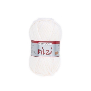 Filzi 100% viltwol 50 gram / bol kleur 001 wit