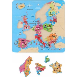 Legpuzzel nederland met plaatsnamen