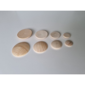 Schijfje dia: 50 mm - 9 mm hoog - zakje 10 stuks