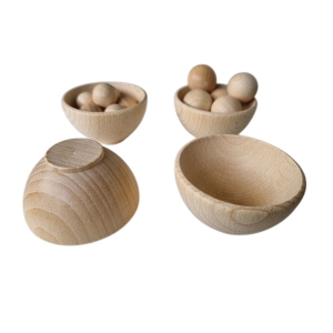 Schaal / kom klein 70 mm Ø x 38mm hoog met voetje