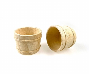 Beker met 2 ringen laag 59 mm Ø 45mm hoog