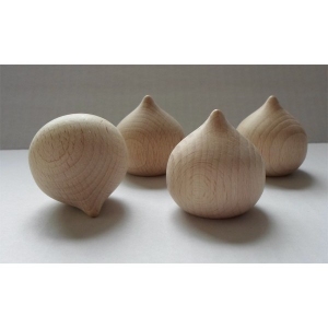 Houten Kegel - Ui-vormig 40x40 mm- beukenhout onbehandeld