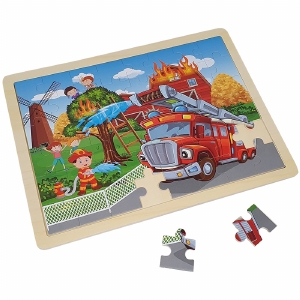 Legpuzzel Brandweer groot 48 stukjes