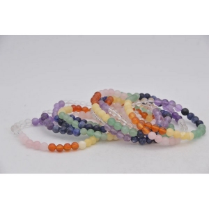Kogelarmband 6mm kinder Chakra
