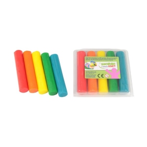 Fantasia Kneedwas Rol 5 kleuren tot. 200g, Verp. gerecycled PET