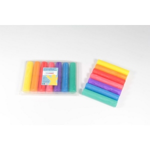 PASTEL Kneedwas Rol 7 kleuren totaal 280 gram, Verp. gerecycled PET