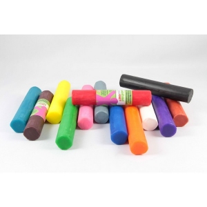 Rolvorm 100 gram Fantasia en Pastel Kneedwas, diverse kleuren