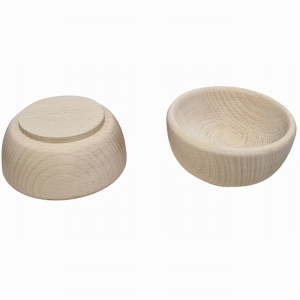Kom rubberhout (3319) klein Ø 8 cm
