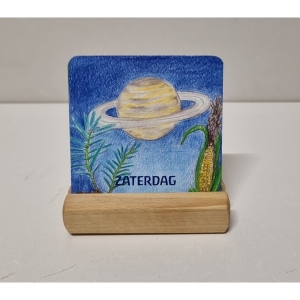 Kaarthouder beuken Weekkaartjes - Onbehandeld, eigen productie