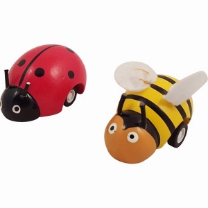 Pull-Back Lieveheersbeest en Bij