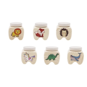 Melktandendoos tandmodel 6 assorti in Display box