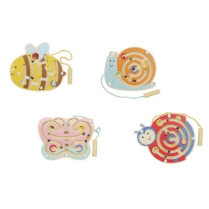 Labyrinth magneetspel 4 assorti  [4d/12DP] (23795)