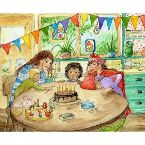 Ansichtkaart 2.51 Happy Birthday - 10 stuks