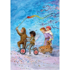 Ansichtkaart 2.73 Carnaval - 10 stuks