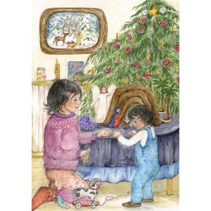 Ansichtkaart 2.86 Kerstmis - 10 stuks, besteld