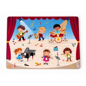 Knoppuzzel Orkest met geluid