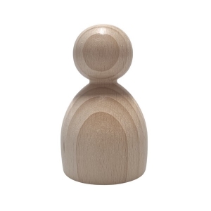 Kegelpoppetje - Dik/buik 80x48mm