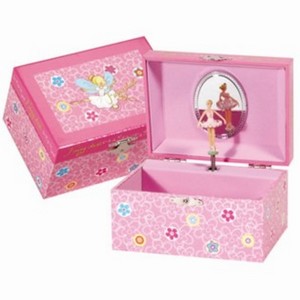 Byouxmuziekdoos Roze 1 ballerina "Fairy Dust" (32173)