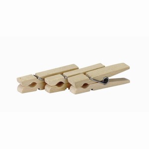 Knijper blank 4,5cm - per 100 stuks