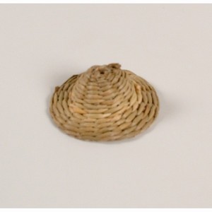 Hoedjes stro 5cm per 12 stuks